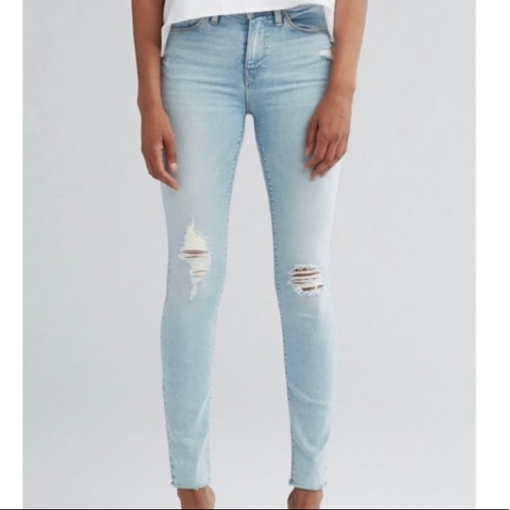 Hudson Nico mid rise super skinny jeans